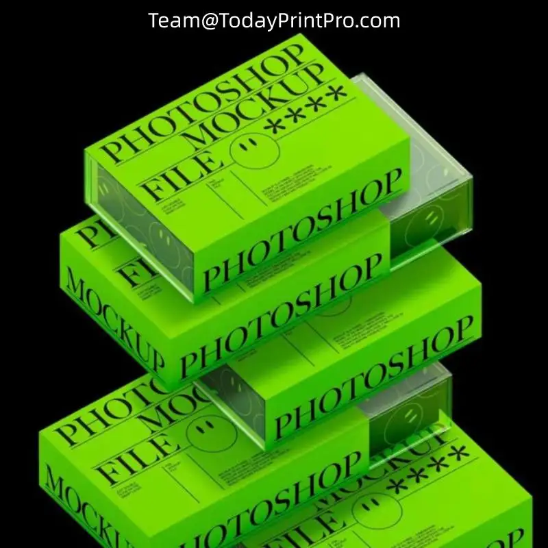 Custom Logo Luxury Matte Rigid Black Gift Box Magnetic product Closure Cardboard Paper Box Folding