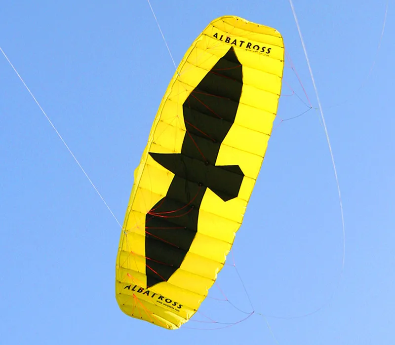 Grand cerf-volant électrique quad line de 5 m2, pour adultes, planche à cerf-volant parafoil, rebond d'air, cerf-volant professionnel, jeux de plein air, cerf-volant amusant pour adultes