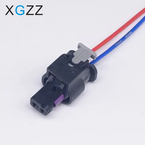 Conector de inyector de combustible Tyco, bomba de alta presión, Gasbag, conector automotriz 4F0 973 702 1- 1718643 -1 Para VW