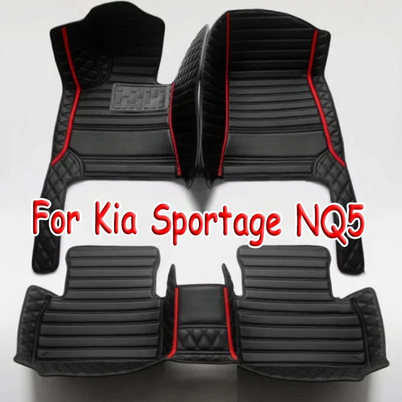 

Автомобильные коврики для Kia Sportage NQ5 2023 2024 2025 7eat, грязеотталкивающие автомобильные напольные коврики, автомобильные аксессуары