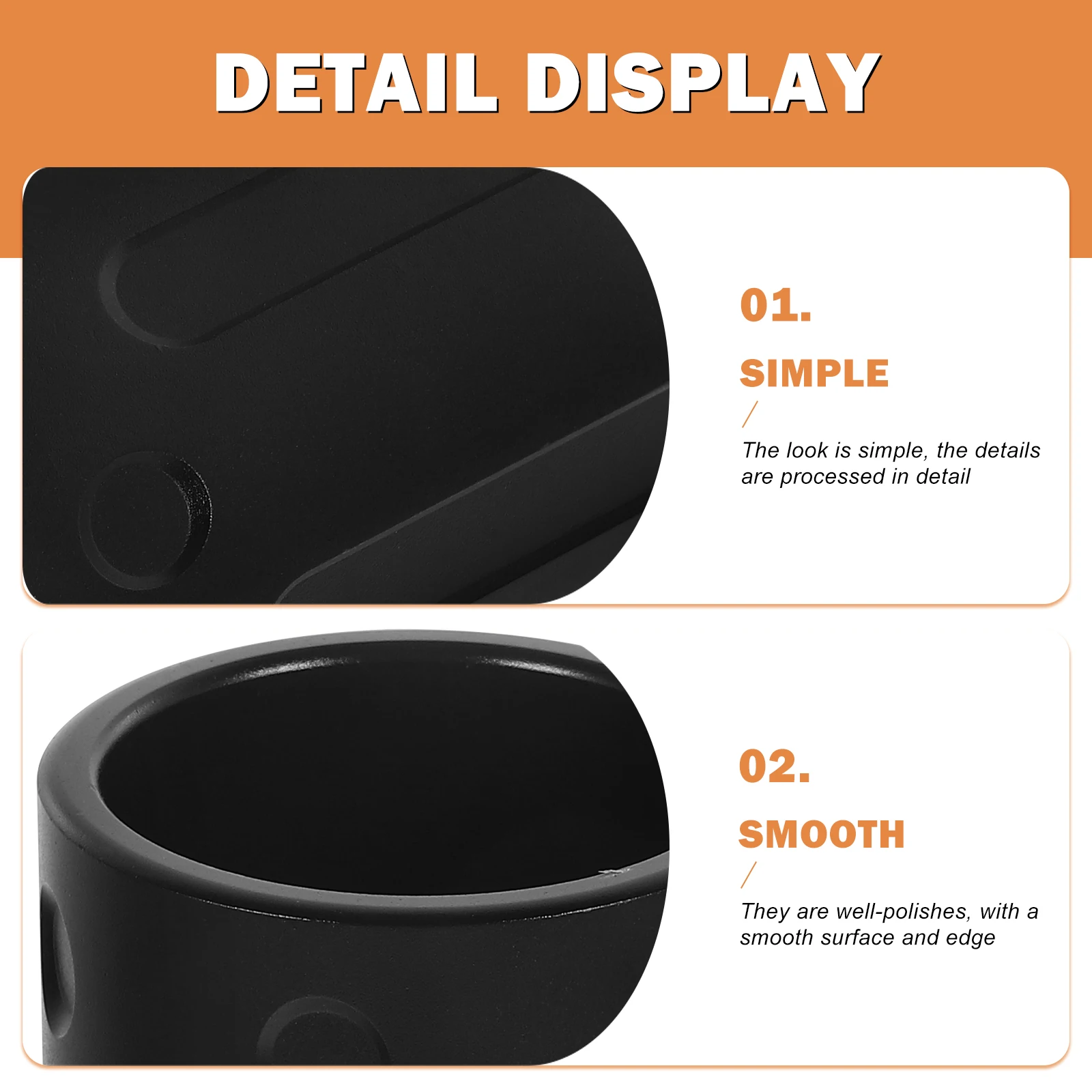 

Portable Glass Aluminium Alloy Cup Black 100ml Travel Camping Coffee Mug Heat Resistant Metal Water Cups Multipurpose