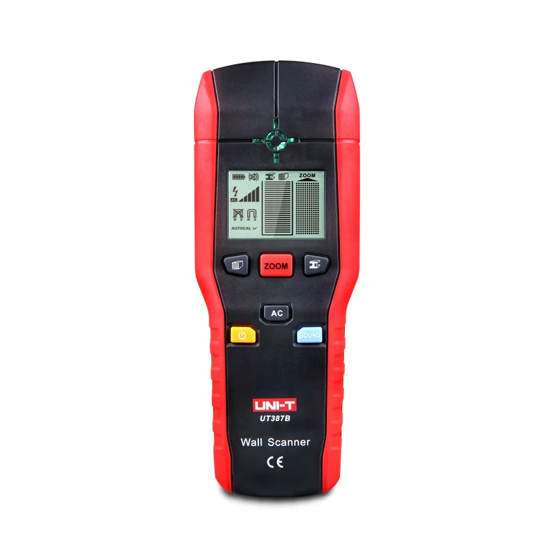 UT387B Multifunctional Handheld Wall Detector Metal Wood AC Cable Finder Scanner Industrial  Detectors