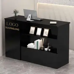 counter display reception desks nordic small bar luxury office reception desks cashier modern mostrador commercial furniture