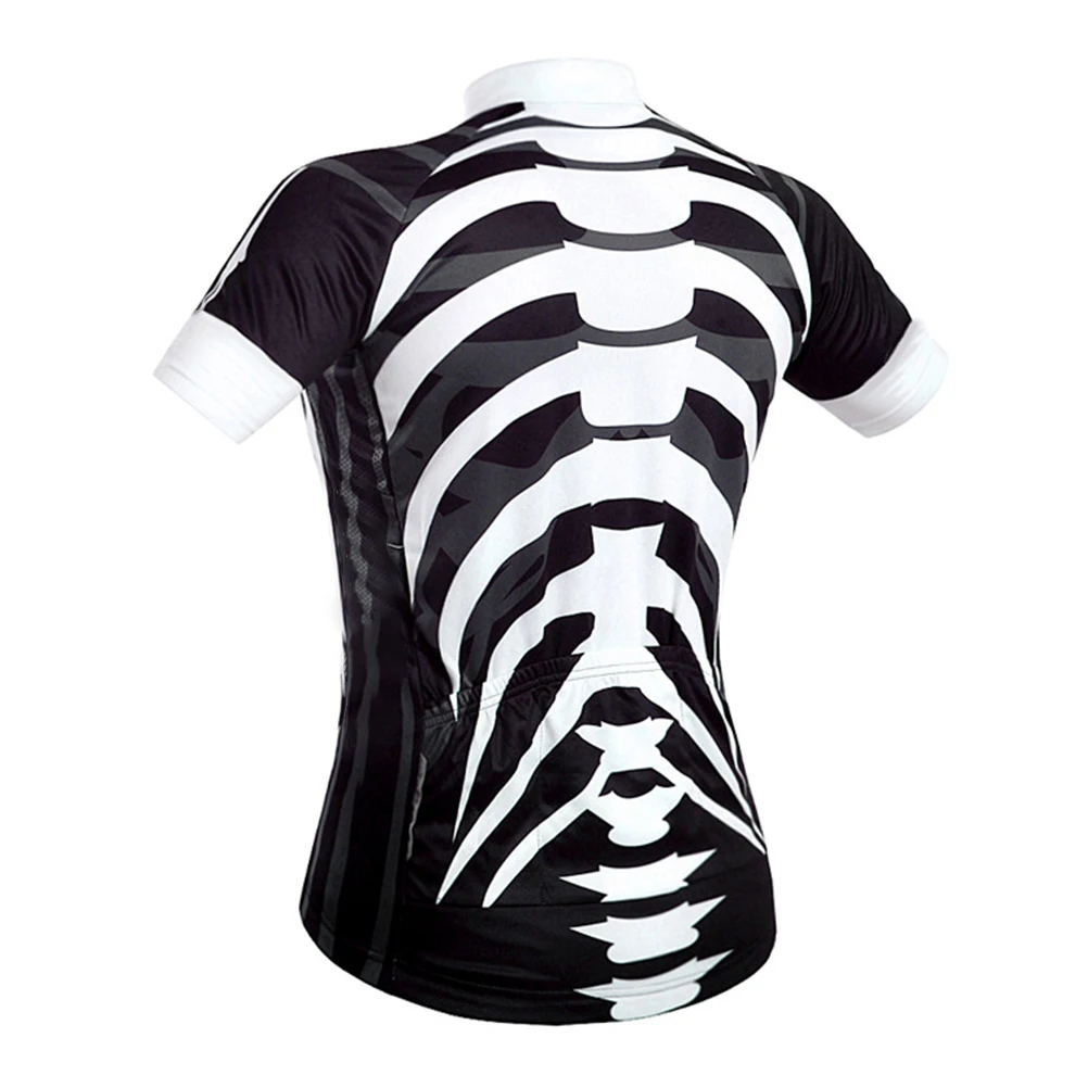 

Men's Breathable Cycling Shirts Fast Drying Pattern Short Sleeve Biker Jerseys L Size Outdoor Sports Gear