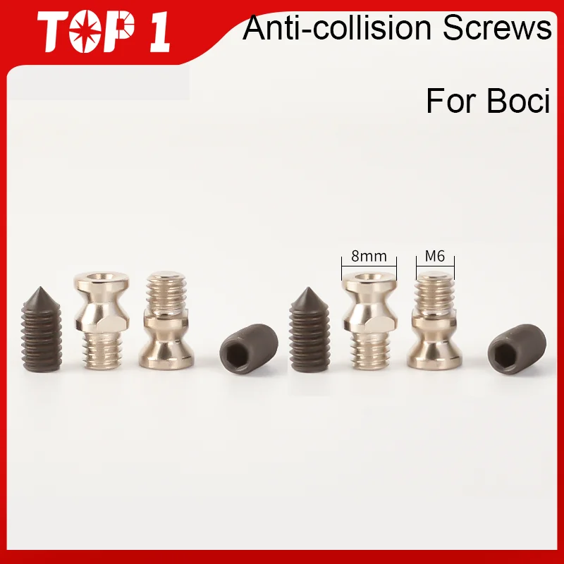 TOP1 4pcs Anti-collision Screws for Laser Cutting Heads Bochu Black King Kong Series 6 BLT641 Anti-collision Component Set Screw