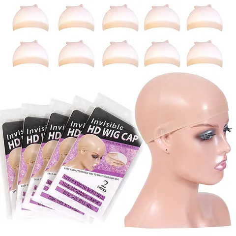 eseewigs HD дышащая крышка для парика 5 упаковок по 10 штук