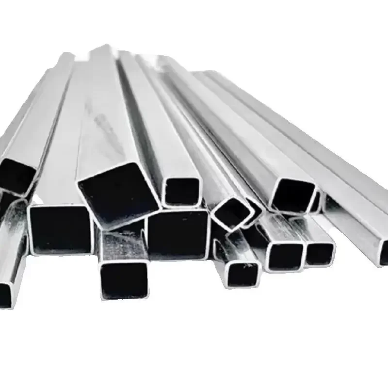 Tube carré en alliage d'acier inoxydable 304, Tubes rectangulaires, tige creuse, petit et grand, 5x5-200x200mm, longueur 100 250 500mm, 1 pièce