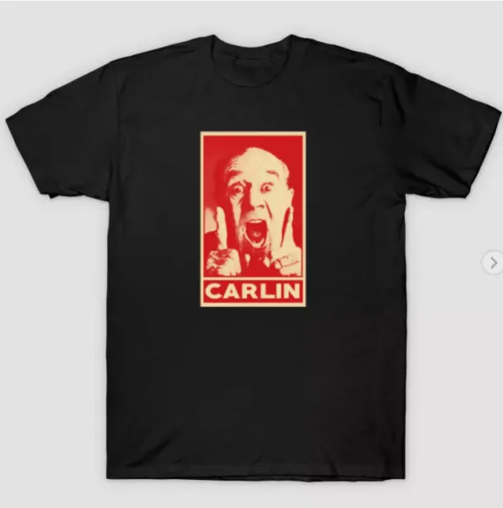 Funny George Carlin T Shirt Men For Fan Cotton