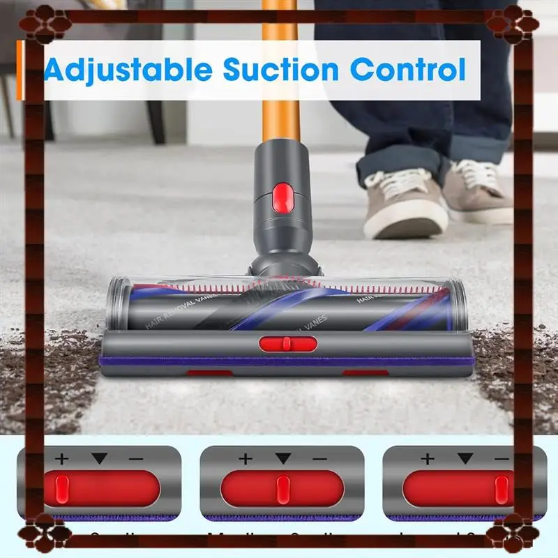 Cabezal limpiador antienredos para Dyson V7, V8, V10, V11, V15, repuestos de aspiradora, limpieza eficiente del hogar Ac, entrega en 24 horas