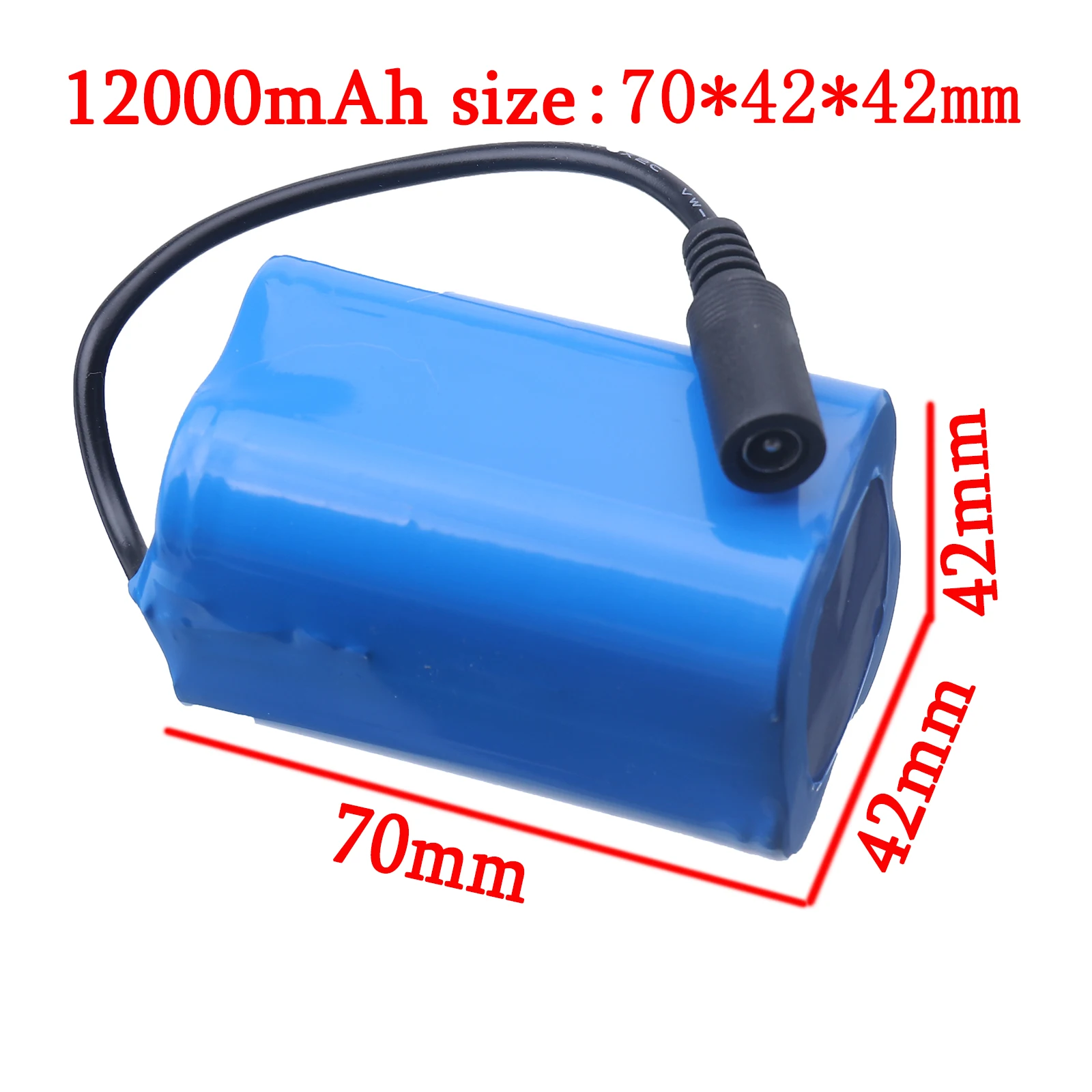 Upgrade high-capacity 7.4v battery For T188 T888 2011-5 V007 C18 H18 Remote Control Bait Boat Spare Parts 7.4v 6000mah/12000mah