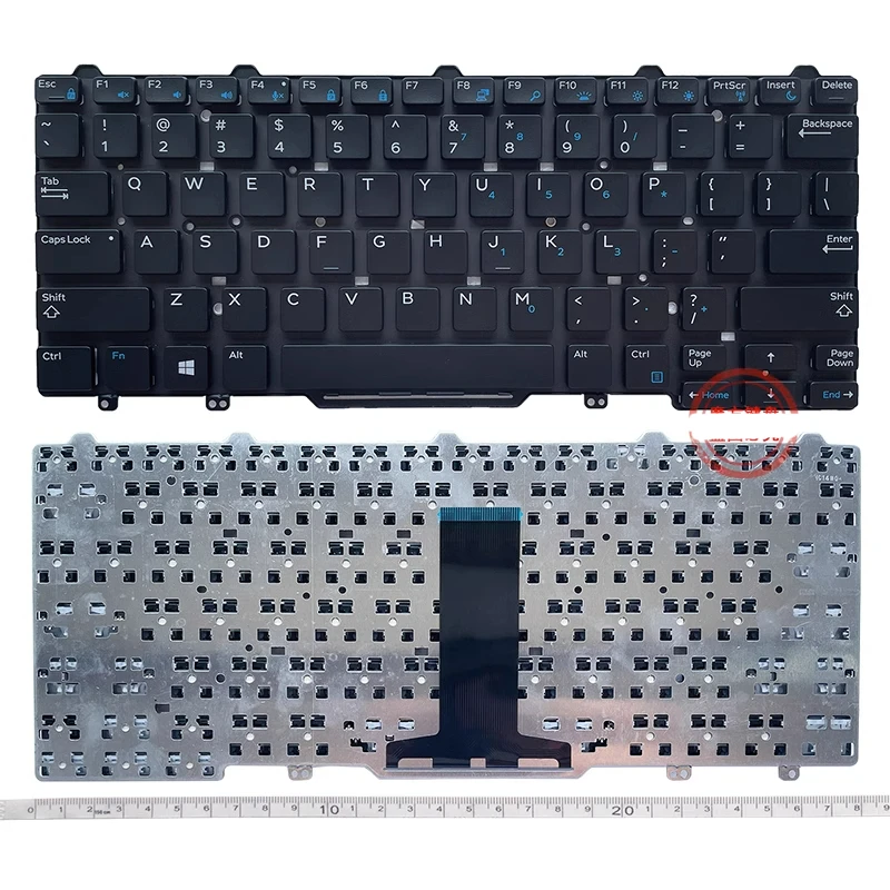 Imagem -03 - Teclado Portátil Dell Latitude Dell E5470 E7470 E7470 Latitude 7490 5480 5488 7480 5450 5491