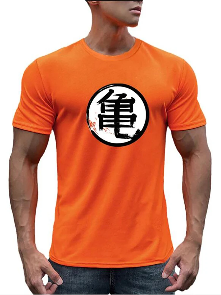 

Gym Fitness Bodybuilding Sport T-shirt Son Goku Running Workout Muscle T Shirt Men Custom Mesh Breathable Quick Dry Fit Clothing