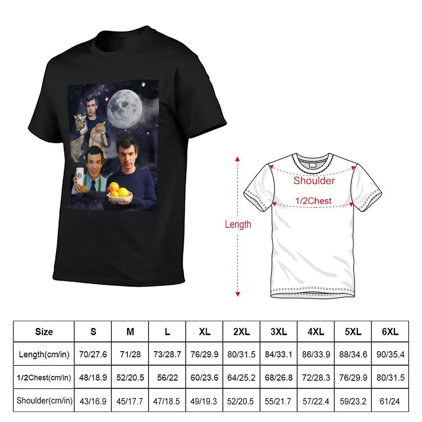 Nathan Fielder Dramatic Galaxy Wolf T-Shirt customs design your own anime anime stuff oversized t shirts for men