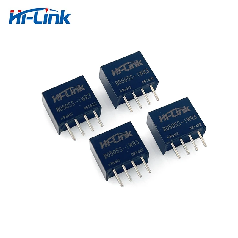 Free Shipping 20pcs/lot Small Size B0505S-1WR3 Smart Home 1W 5V to 5V 200mA DC DC Power Supply Module 88% Efficiency