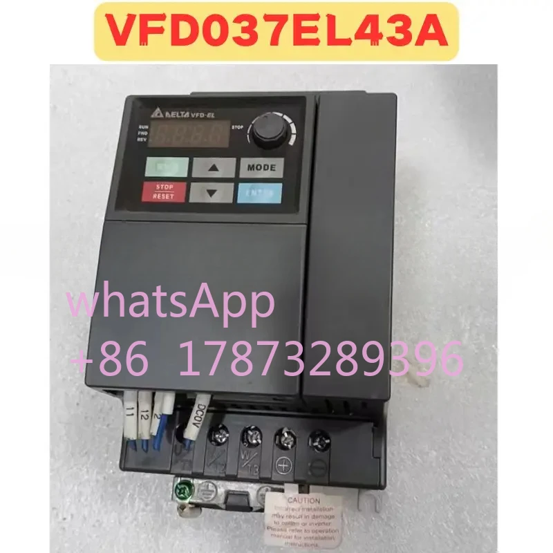 

Used Frequency Converter VFD037EL43A Normal Function Tested OK