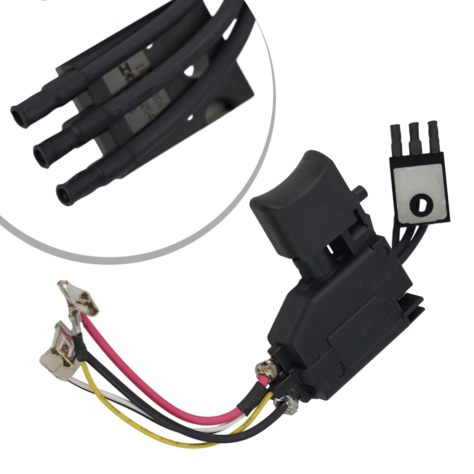 

High Quality Brand New Switch Electronic Switch 1pc 24V DC 650747-2 For DHP446 BHP456 BDF456 For Electric Drills