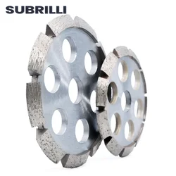 SUBRILLI-hoja de punta de diamante de 4 