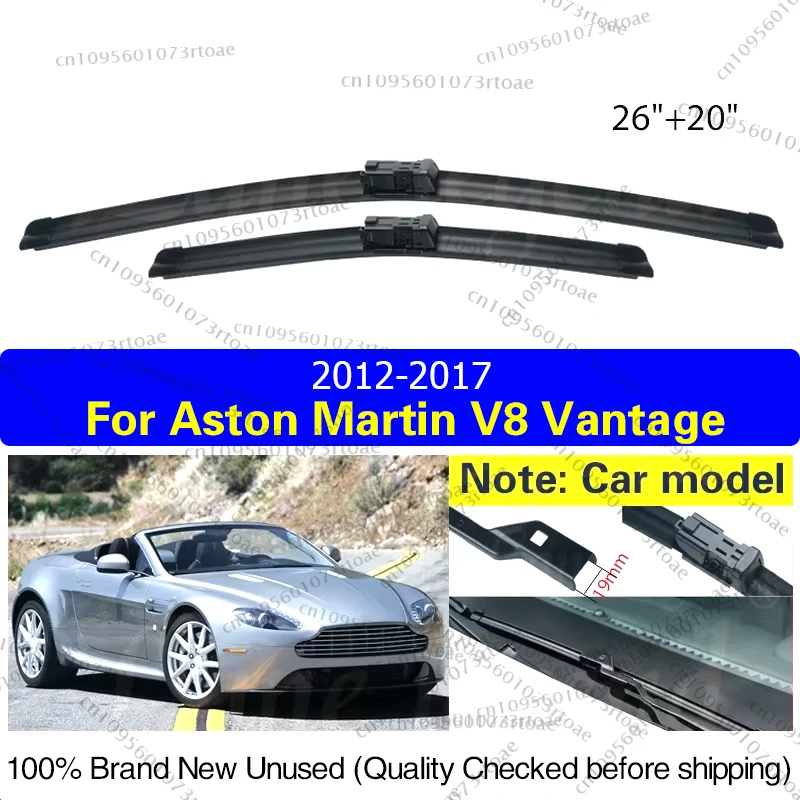 

Для Aston Martin V8 Vantage 2012-2017 автомобильные щетки стеклоочистителя лобовое стекло передние стекло щетки 26 "+ 20" автомобильные аксессуары 2016