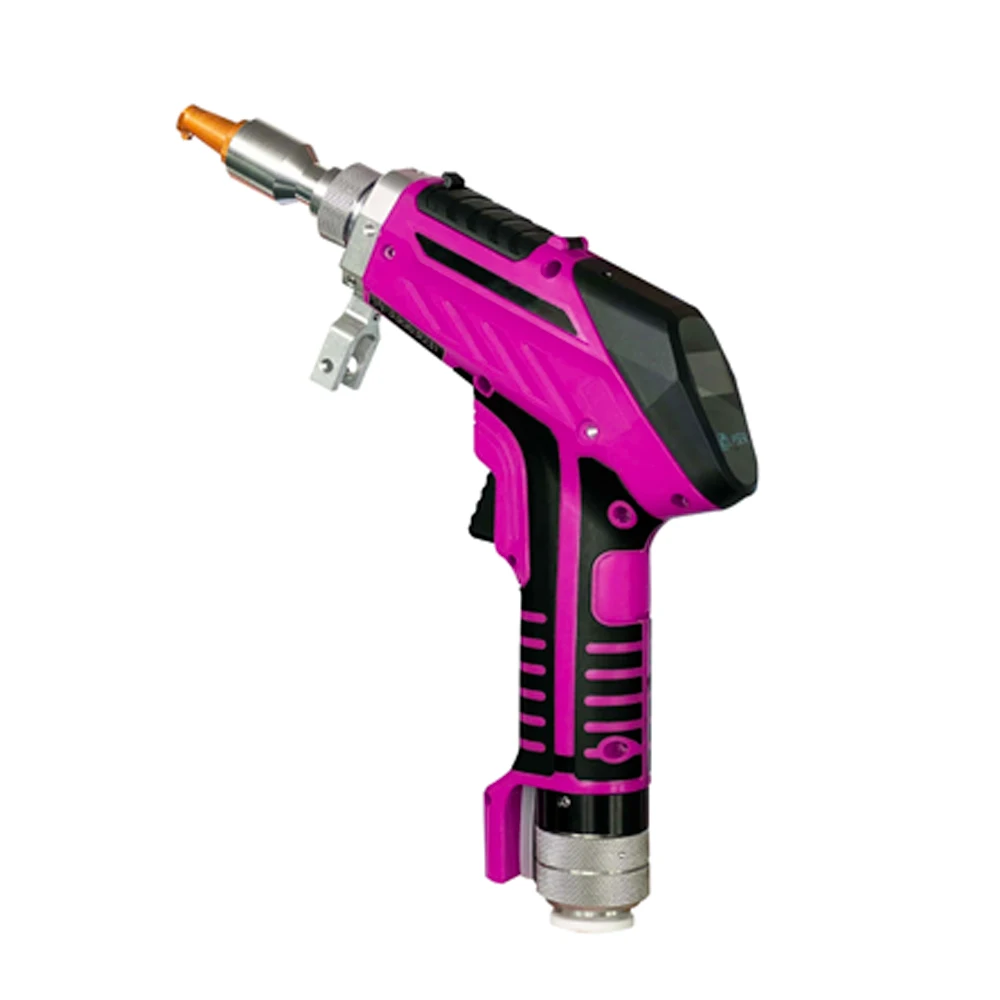 

DWT22 DWT23 Handheld fiber laser welding head Qilin fiber laser welding gun with wire feeder