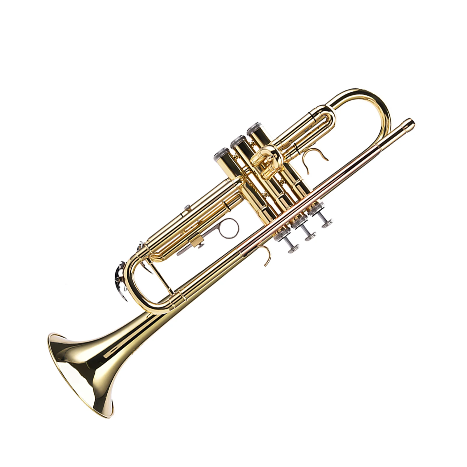 LADE 멀티 컬러 전문가용 Bb 플랫 브라스 트럼펫 악기 세트 키트 액세서리 트럼펫 악기