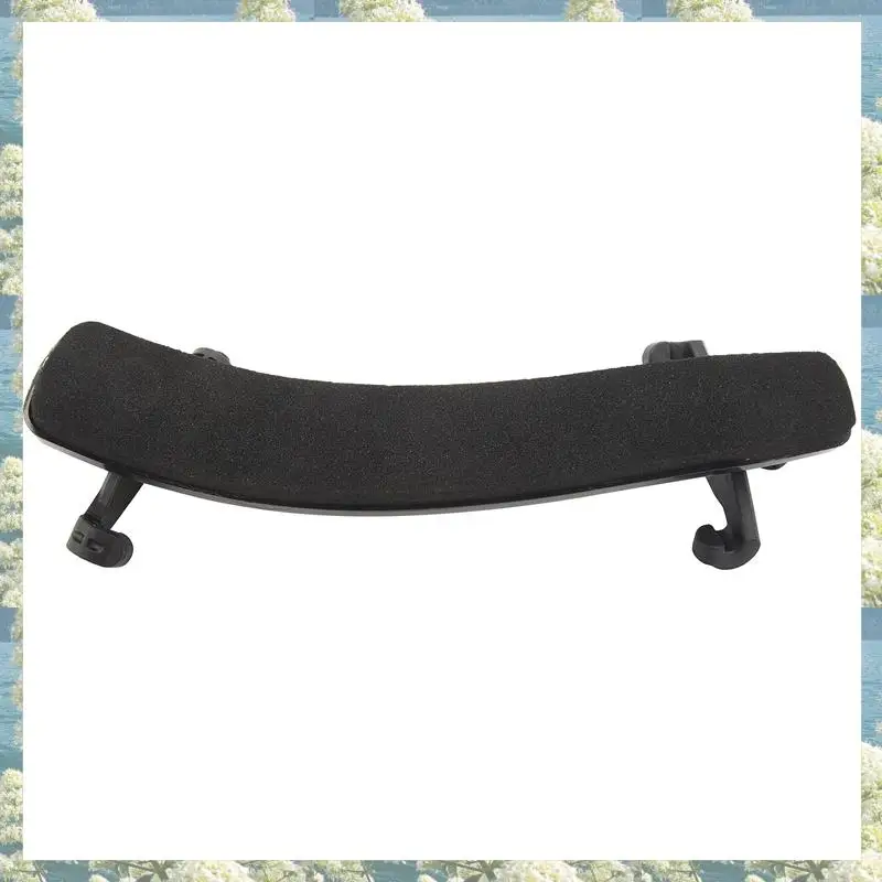 

4X Violin Shoulder Rest For 4/4-3/4 Size With Collapsible And Height Adjustable Feet Including A Violin Practice Mute