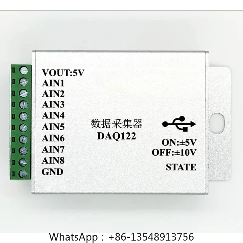 

Tech Data Card, AD7606, 16 bits, 8 voies, Échantillonnage simultané 200K, USB, Haute vitesse