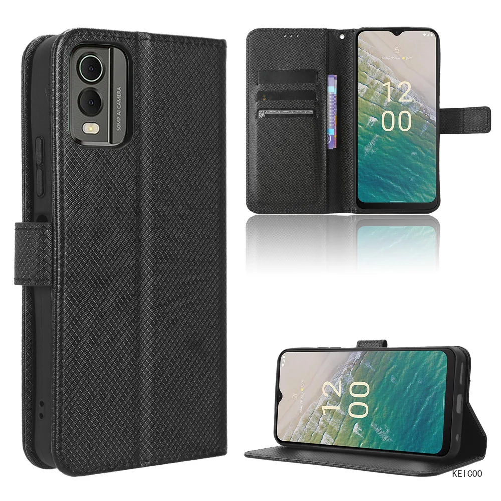 Magnetic Leather Case For Nokia C 02 10 12 20 22 30 31 32 100 110 200 01 21 Plus C21Plus C12Pro TA-1522 TA1534 Phone cases Cover