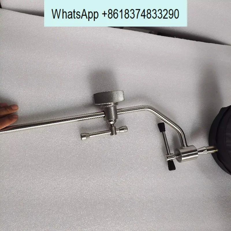 Surgical bed accessories, hand rest, tripod, including retainer