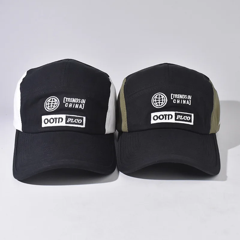 Baseball Cap Running Japanese style Cap Mountain climbing Personalization Snapback Hat Sun hat Spliced color Sport cap