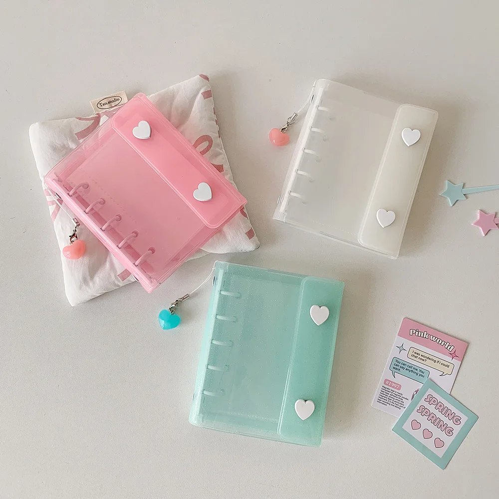 

3in ID Photo Korean Photocard Holder Loose-leaf Binder PVC Card Cover ID Photo Photocard Frame Idol Photo Card Picture