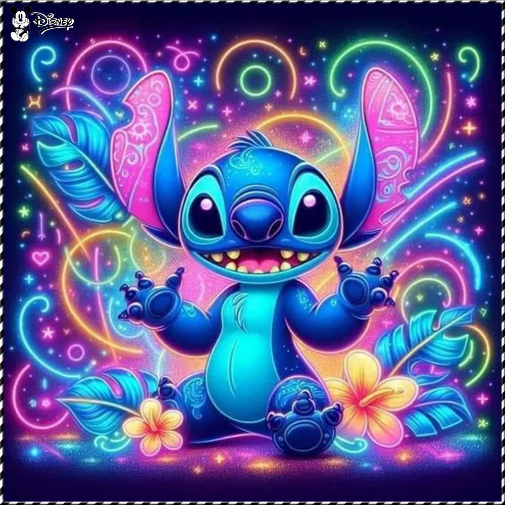 Disney Diamond Painting Stitch New Arrivals 2024 Mosaic Cartoon Beauty Modern Colorful Art The Nightmare Before Christmas