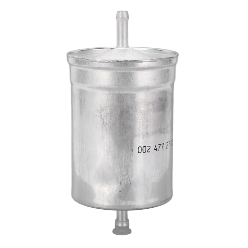 Gas Fuel Filter Aluminum 0024772701 Sliver Replacement For Mercedes E320 E420 E500