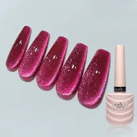 Esmalte de uñas de Gel magnético con forma de ojo de gato, 10ml, brillo de diamante, Gel de ojo de gato, barniz semipermanente para remojar, barniz de uñas LED UV