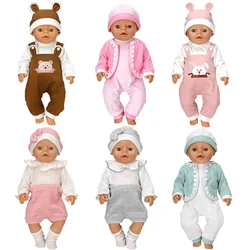 Reborn BabyDoll Clothes Pajama Sets For 17