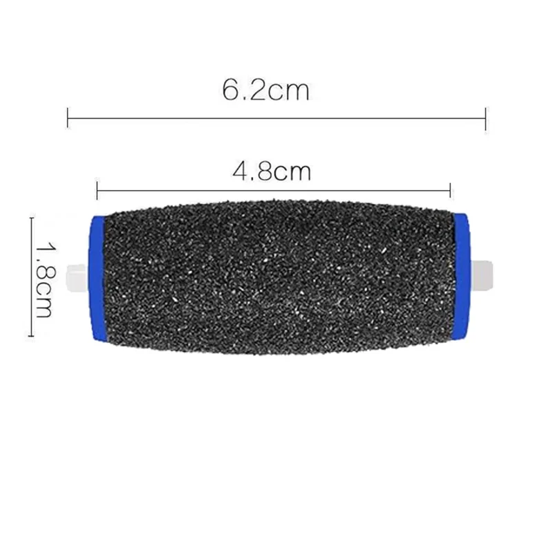 -ABJZ 12 Pack Extra Coarse Replacement Roller For Amope Pedi,Replacement Head Refills Compatible With Amope Pedi Refills