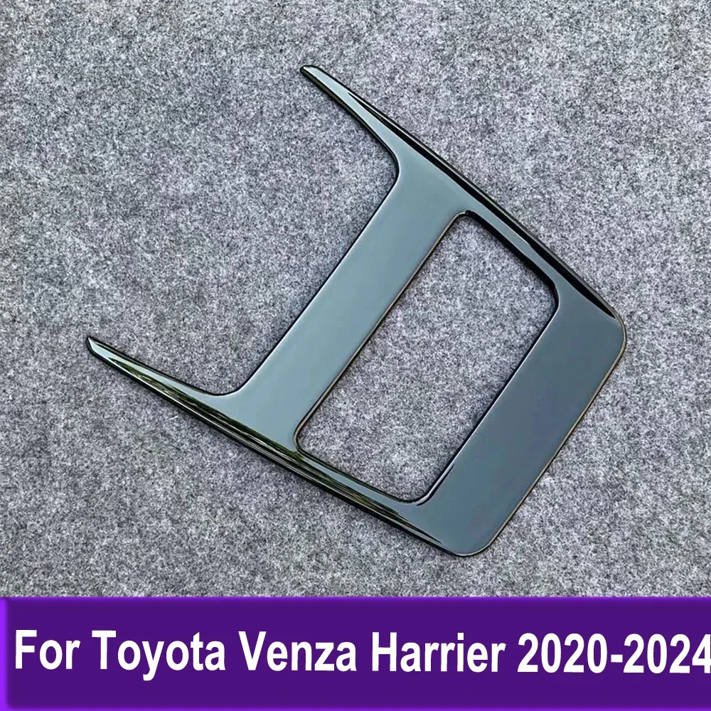 

Black Car Accessories For Toyota Venza Harrier 2020 2021 2022-2024 Inner Front Roof Reading light lamp Trim Cover Sticker