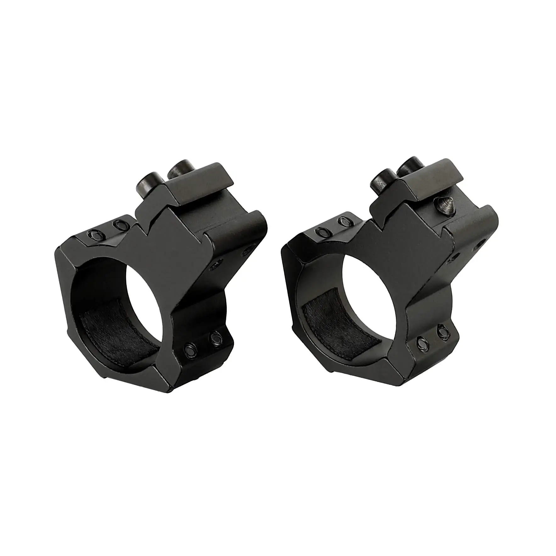 

Aquilifer 1 inch/30mm Scope Rings 11mm Dovetail Rail Mount Adjustable Elevation Fit for Rifle Scope Shotgun AR AK Hunting