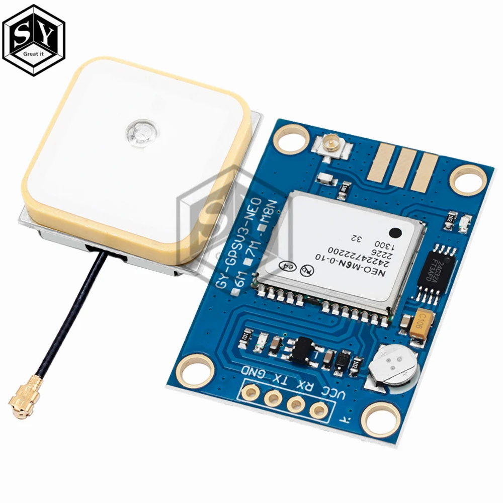 GY-GPSV3 NEO-M8N NEO-6M  GPS Module for APM MWC Flight Controller PX4 Pixhawk V2.4.5 APM2.56 APM 1.65 -3.6V