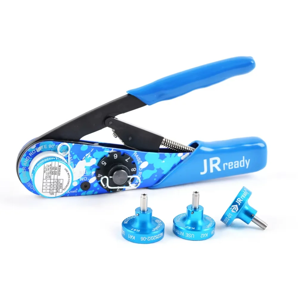 JRready M22520/2-01 Crimping Tool Kit ST2139 NEW-AS2 Crimper K Series Positioner Electrical Terminal M38999 Connector 20-32AWG