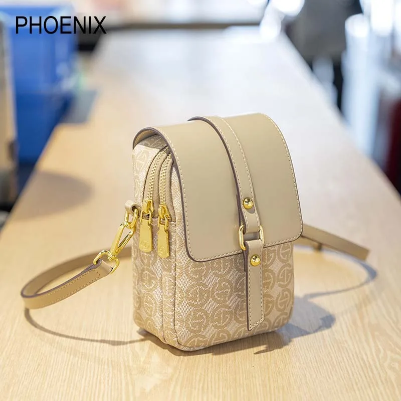 New 2024 Small Luxury Cell Phone Sling Bag Designer Mini Shoulder Bag Fashion Brand Lady Crossbody Bag Purse