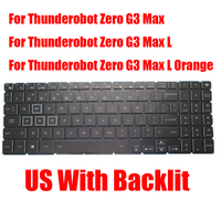 US Keyboard For Thunderobot Zero G3 Max (JT009K00BRU) Zero G3 Max L (JT009X00DRU) Zero G3 Max L Orange (JT009V00DRU) Backlit New