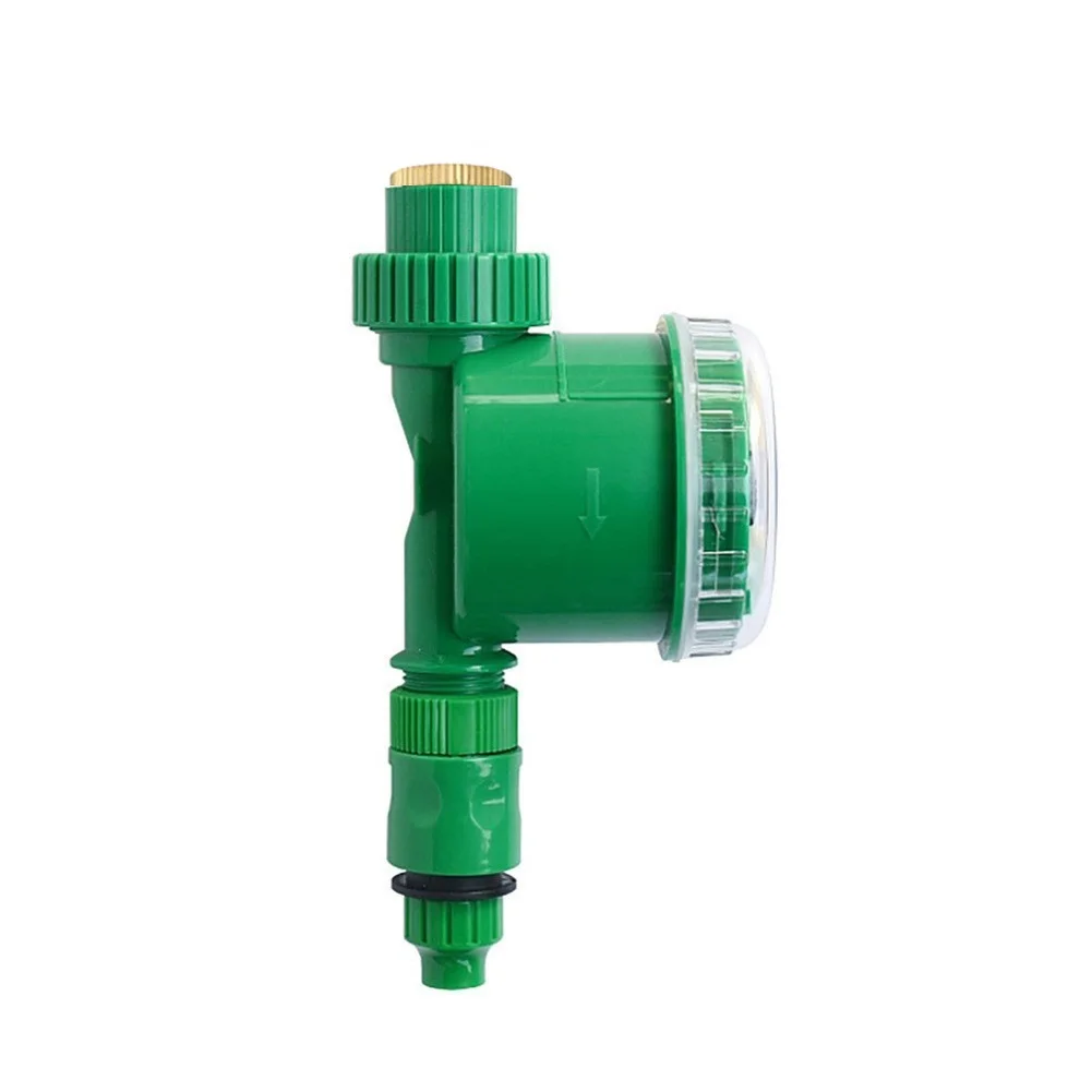 Dual Knob Automatic Water Timer Copper Head Construction LED Indicator Dual Sealing Ring for Outdoor Drip Systems