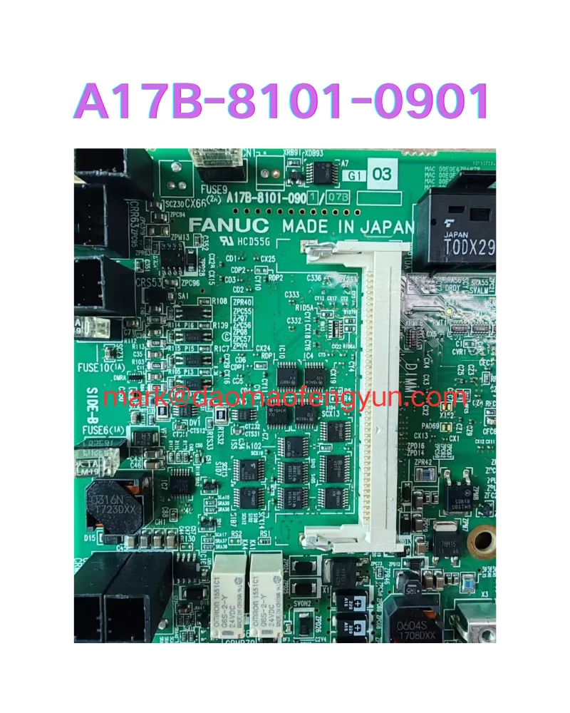 

A17B-8101-0901 Used circuit board backplane test OK