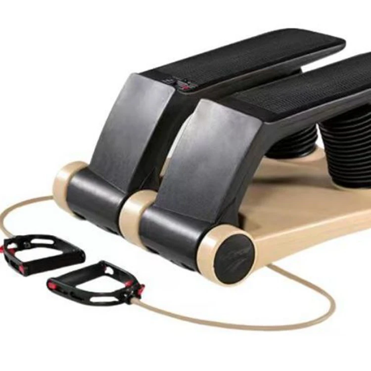Personalized Mini Stepper Exercise Machine with Resistance Band Aerobic Stair Air Walker Trainer Logo Customizable 2025 Newly