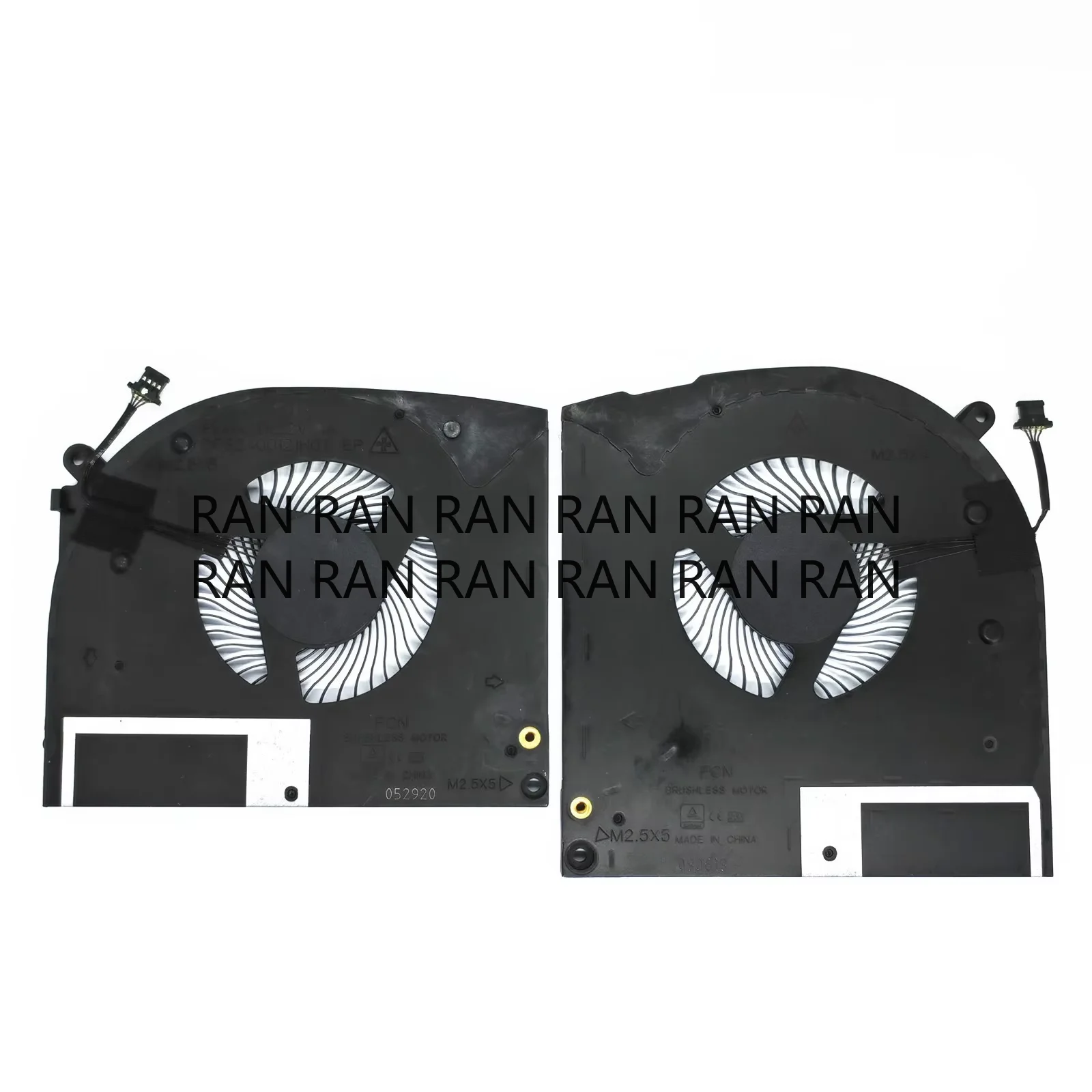 Remplacement nouveau ventilateur de refroidissement CPU + GPU pour Dell Alienware M17 R2 P41E P41E001 FLHX DFS2400121H0T FLHY DFS652512PN0T DC12V 1A ventilateur