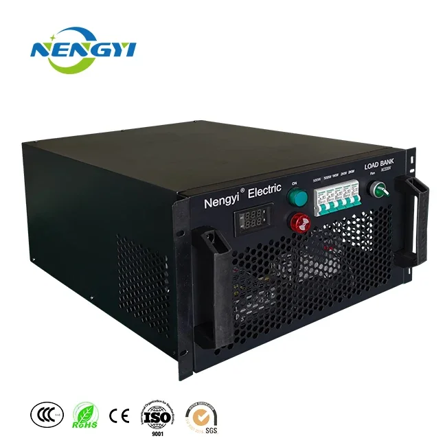 6kw rack mount load bank small load bank for UPS testing and data center testing load bank