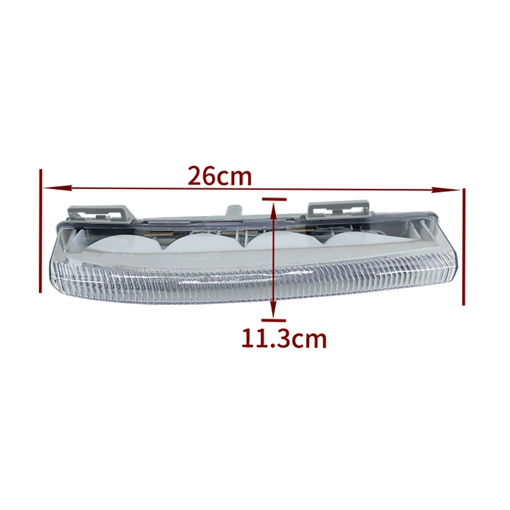 لمرسيدس بنز E350 C350 C250 W204 W212 R172 الجبهة LED النهار تشغيل ضوء DRL 2049068900 2049069000 اكسسوارات السيارات