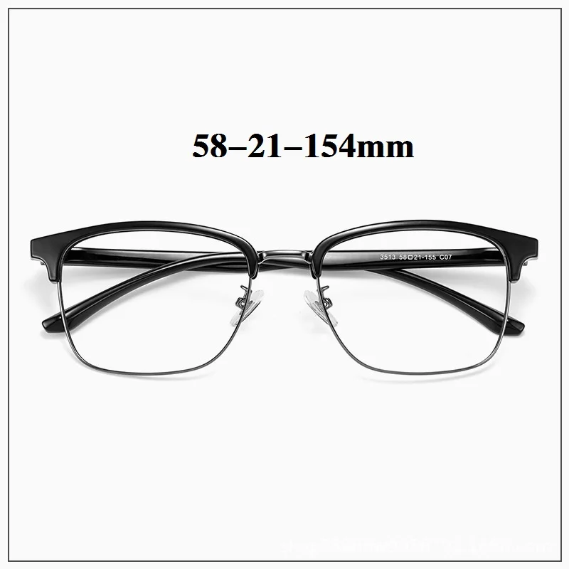 

Cubojue 154mm Oversized Reading Glasses Men Anti Blue Reflection Eyeglasses Frame Male Women Wide Spectacles for Prescription