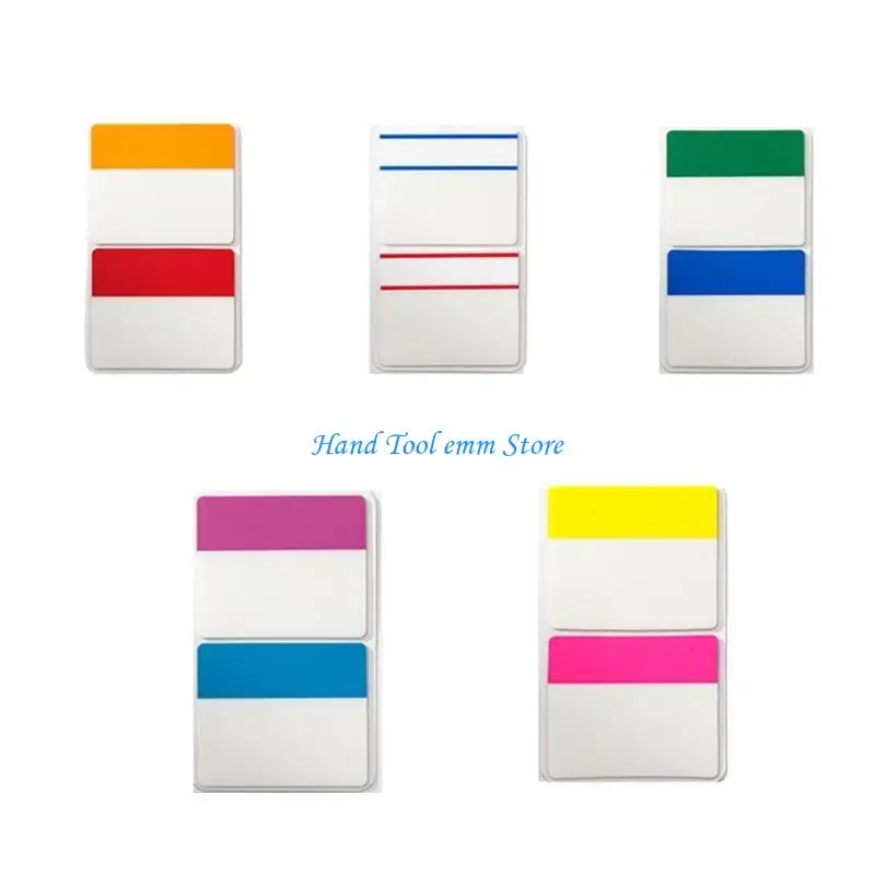 

H37F 250Pcs Sticky Index Tabs Page Marker Index Stickers Index Flag for Book File