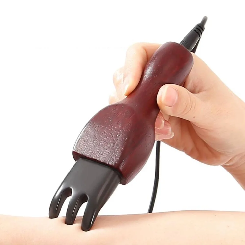 

Электрический массажер для головы Bianstone с термотерапией для облегчения боли в коже головы, шее и спине, регулируемое давление, с функцией моксотерапии и подогрева